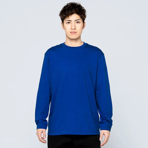 【Printstar】00102-CVL 杢グレー 003 / 5.6オンス ヘビーウェイト長袖Tシャツ メイン