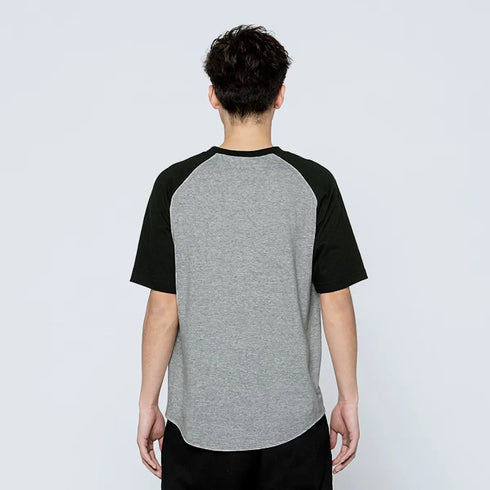 【Printstar】00106-CRT ホワイト×ネイビー 731 / 5.6オンス ヘビーウェイトラグランTシャツ メイン