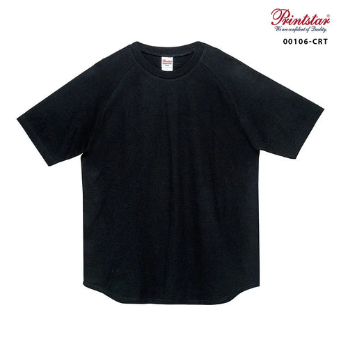 【Printstar】00106-CRT ホワイト×ネイビー 731 / 5.6オンス ヘビーウェイトラグランTシャツ メイン