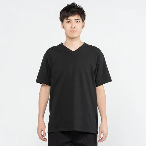 【Printstar】00108-VCT アーミーグリーン 037 / 5.6オンス ヘビーウェイトVネックTシャツ メイン