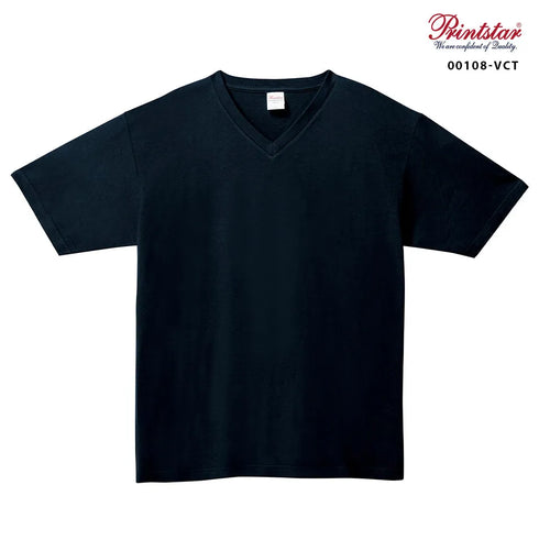 【Printstar】00108-VCT アーミーグリーン 037 / 5.6オンス ヘビーウェイトVネックTシャツ メイン