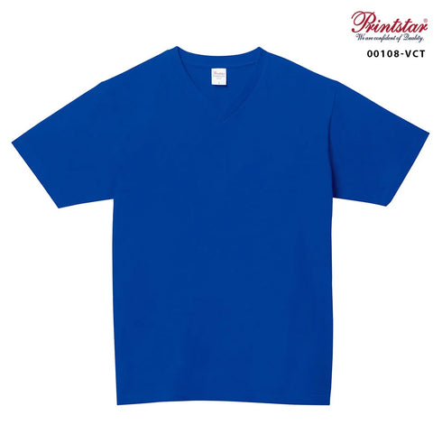 【Printstar】00108-VCT アーミーグリーン 037 / 5.6オンス ヘビーウェイトVネックTシャツ メイン