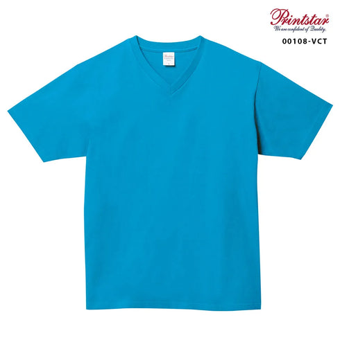 【Printstar】00108-VCT アーミーグリーン 037 / 5.6オンス ヘビーウェイトVネックTシャツ メイン