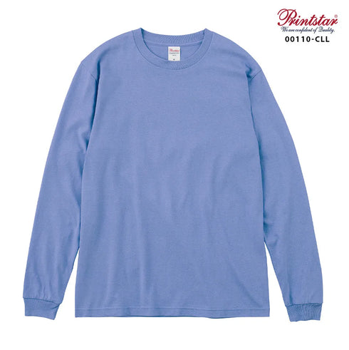 【Printstar】00110-CLL アイボリー 073 / 5.6オンスヘビーウェイトロングスリーブTシャツ メイン