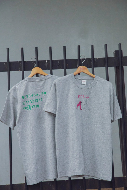 【Printstar】00148-HVT スモークブラック 223 / 7.4oz スーパーヘビーTシャツ メイン