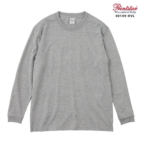 【Printstar】00149-HVL ネイビー 031 / 7.4オンス スーパーヘビー長袖Tシャツ メイン