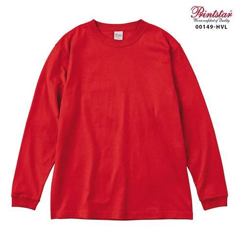 【Printstar】00149-HVL ネイビー 031 / 7.4オンス スーパーヘビー長袖Tシャツ メイン