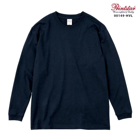 【Printstar】00149-HVL ネイビー 031 / 7.4オンス スーパーヘビー長袖Tシャツ メイン