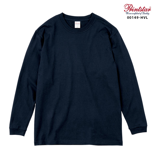 【Printstar】00149-HVL ネイビー 031 / 7.4オンス スーパーヘビー長袖Tシャツ メイン