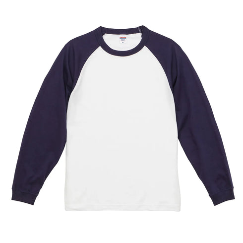 5048-01 ラグラン ロングスリーブ Tシャツ|United Athle|オリジナル長袖Tシャツ