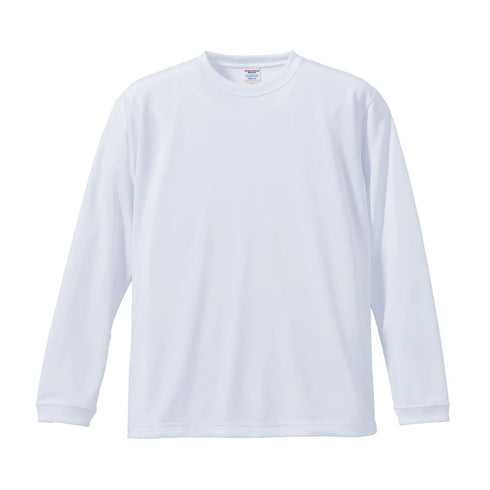 5089-01 ドライシルキータッチ ロングスリーブ Tシャツ|United Athle|オリジナル長袖Tシャツ