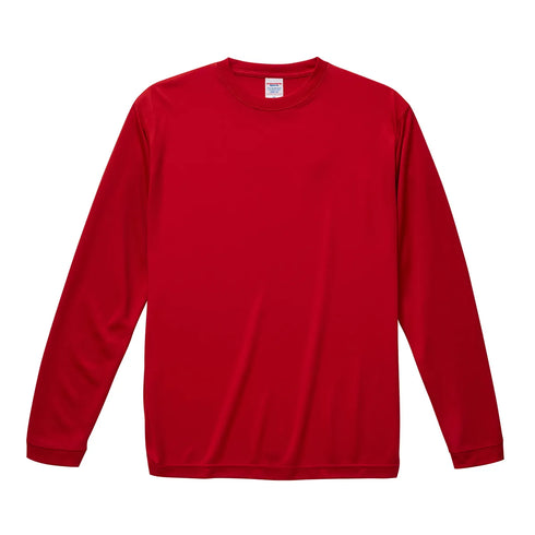 5089-01 ドライシルキータッチ ロングスリーブ Tシャツ|United Athle|オリジナル長袖Tシャツ