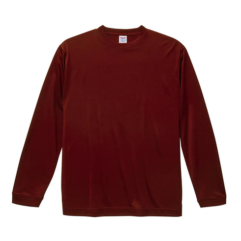 5089-01 ドライシルキータッチ ロングスリーブ Tシャツ|United Athle|オリジナル長袖Tシャツ