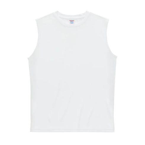 5703-01 ドライスムース リサイクルポリエステル スリーブレスシャツ|United Athle|オリジナルTシャツ