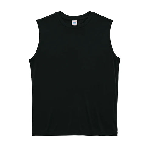 5703-01 ドライスムース リサイクルポリエステル スリーブレスシャツ|United Athle|オリジナルTシャツ