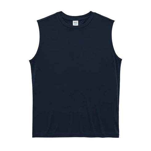 5703-01 ドライスムース リサイクルポリエステル スリーブレスシャツ|United Athle|オリジナルTシャツ