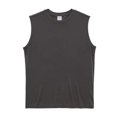 5703-01 ドライスムース リサイクルポリエステル スリーブレスシャツ|United Athle|オリジナルTシャツ