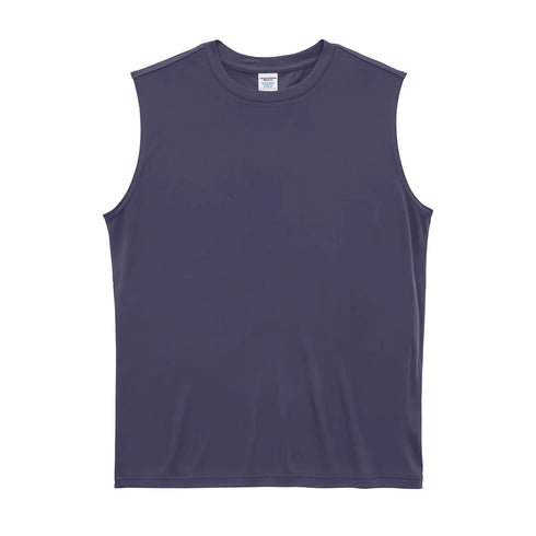5703-01 ドライスムース リサイクルポリエステル スリーブレスシャツ|United Athle|オリジナルTシャツ