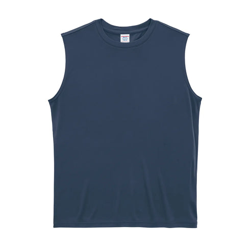 5703-01 ドライスムース リサイクルポリエステル スリーブレスシャツ|United Athle|オリジナルTシャツ