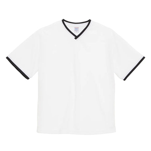 5927-01 ドライアスレチック ルーズフィット ラインリブ Tシャツ|United Athle|オリジナルTシャツ