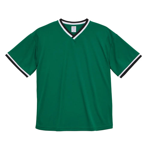 5927-01 ドライアスレチック ルーズフィット ラインリブ Tシャツ|United Athle|オリジナルTシャツ