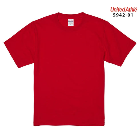 【United Athle】5942-01 ブラック 0002 / 6.2オンス プレミアム Tシャツ メイン