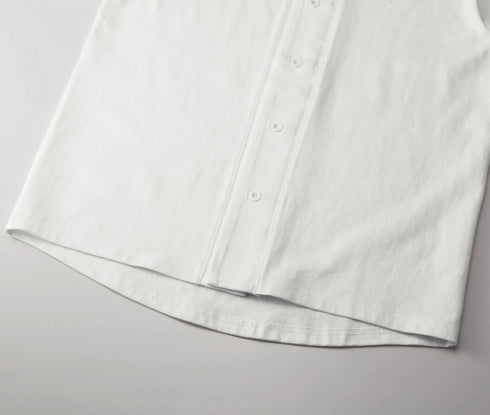 【United Athle】4982-01 ブラック 0002 / 8.5オンス コットン ジャージー ベースボールシャツ メイン