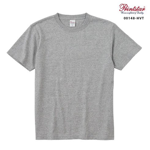【Printstar】00148-HVT スモークブラック 223 / 7.4oz スーパーヘビーTシャツ メイン