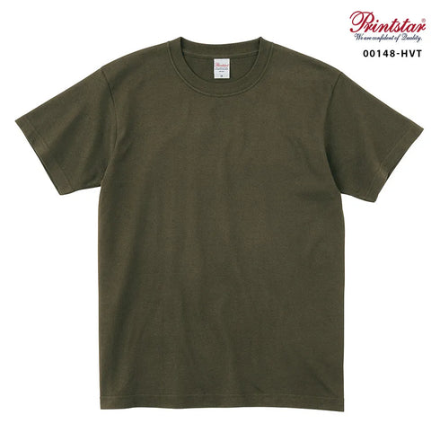 【Printstar】00148-HVT スモークブラック 223 / 7.4oz スーパーヘビーTシャツ メイン