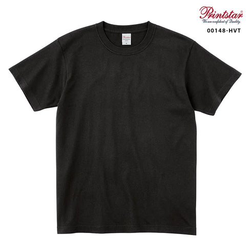 【Printstar】00148-HVT スモークブラック 223 / 7.4oz スーパーヘビーTシャツ メイン