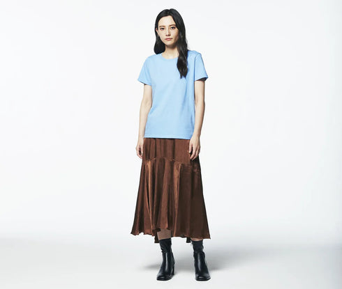 【United Athle】5001-03 サックス 0082 / 5.6オンス ハイクオリティー Tシャツ 〈ガールズ〉 メイン