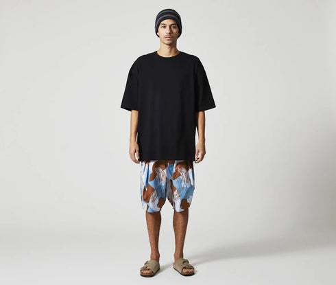 【United Athle】5508-01 ブラック 0002 / 5.6オンス ビッグシルエット Tシャツ メイン