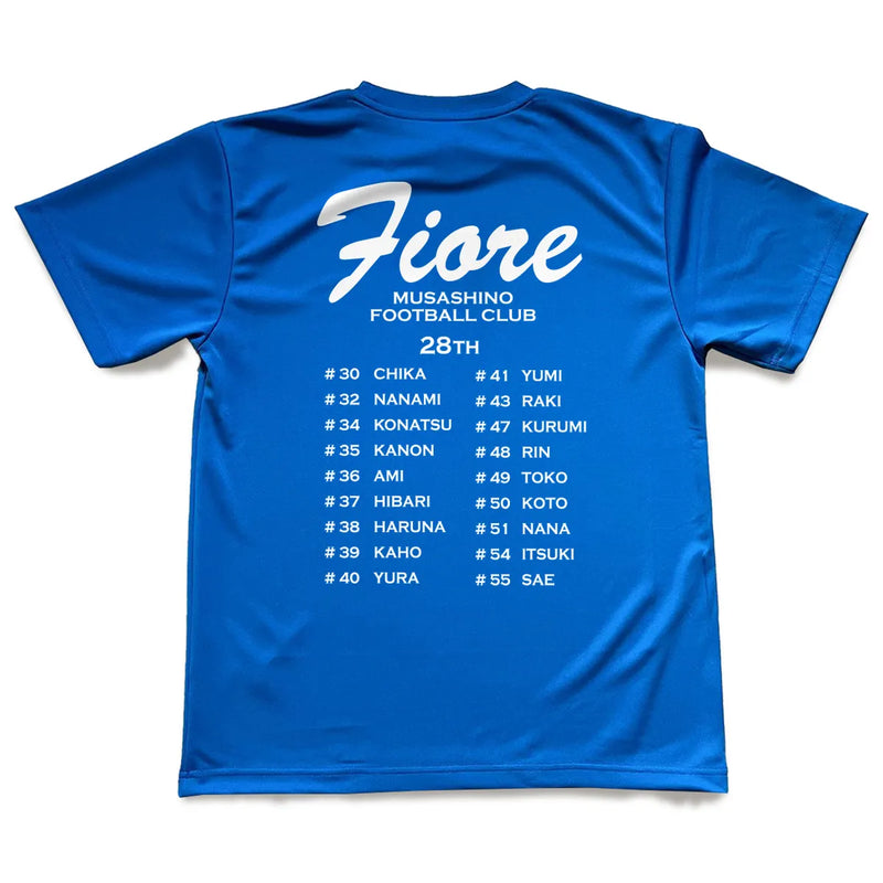 スポーツチームTシャツ制作事例｜卒部・記念用・シルクスクリーン1色・ドライTシャツ【参考価格あり】