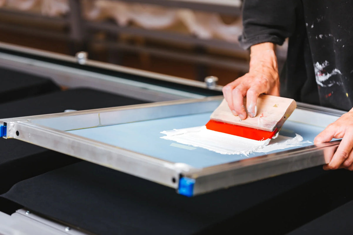 アパレル印刷に合わせた版（スクリーン）設計