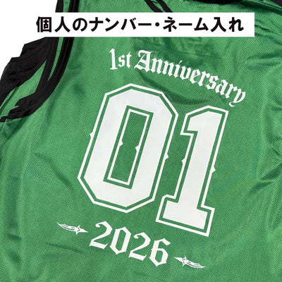 DTFプリントで個人のナンバー・ネーム入れをしたユニフォーム製作例