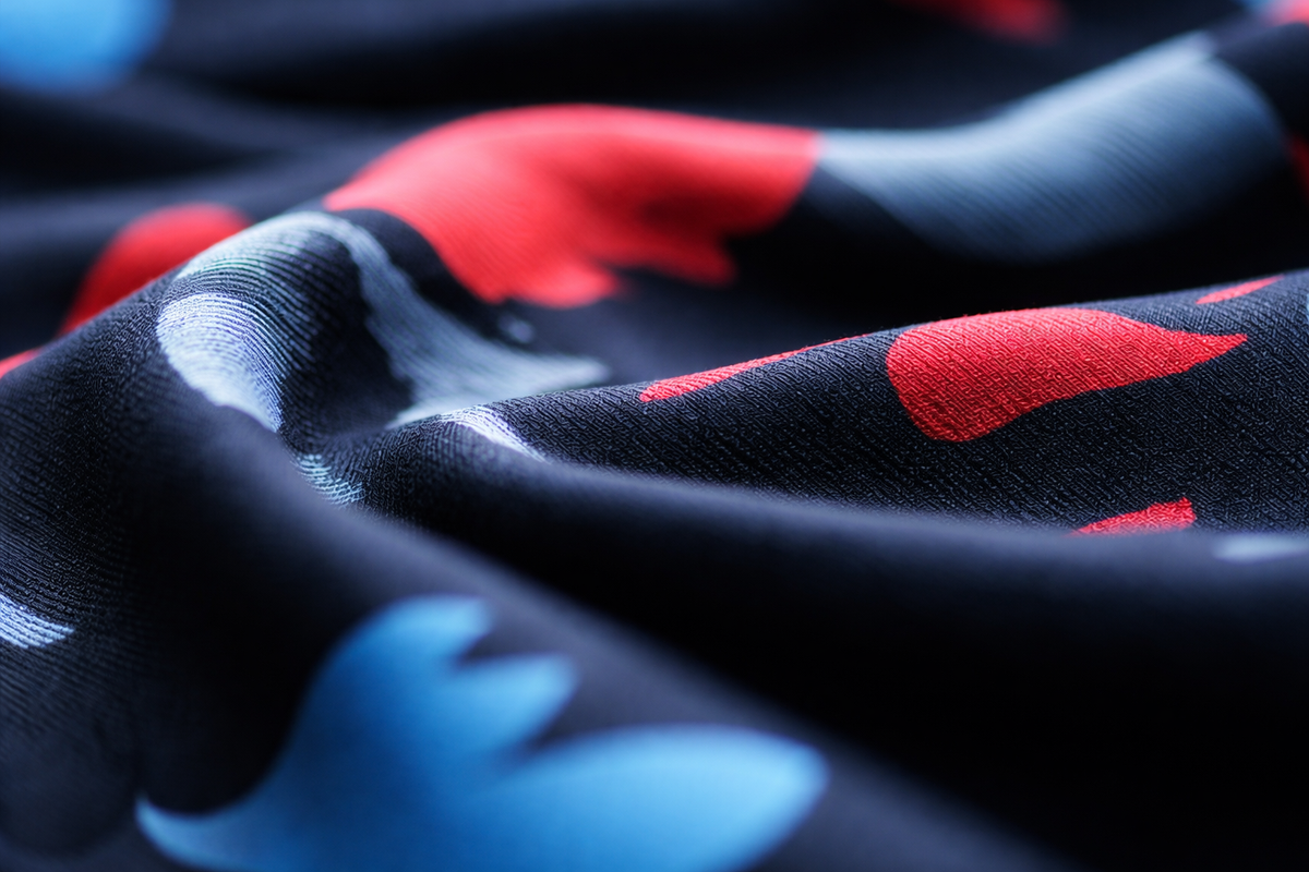 生地になじむ自然な仕上がり