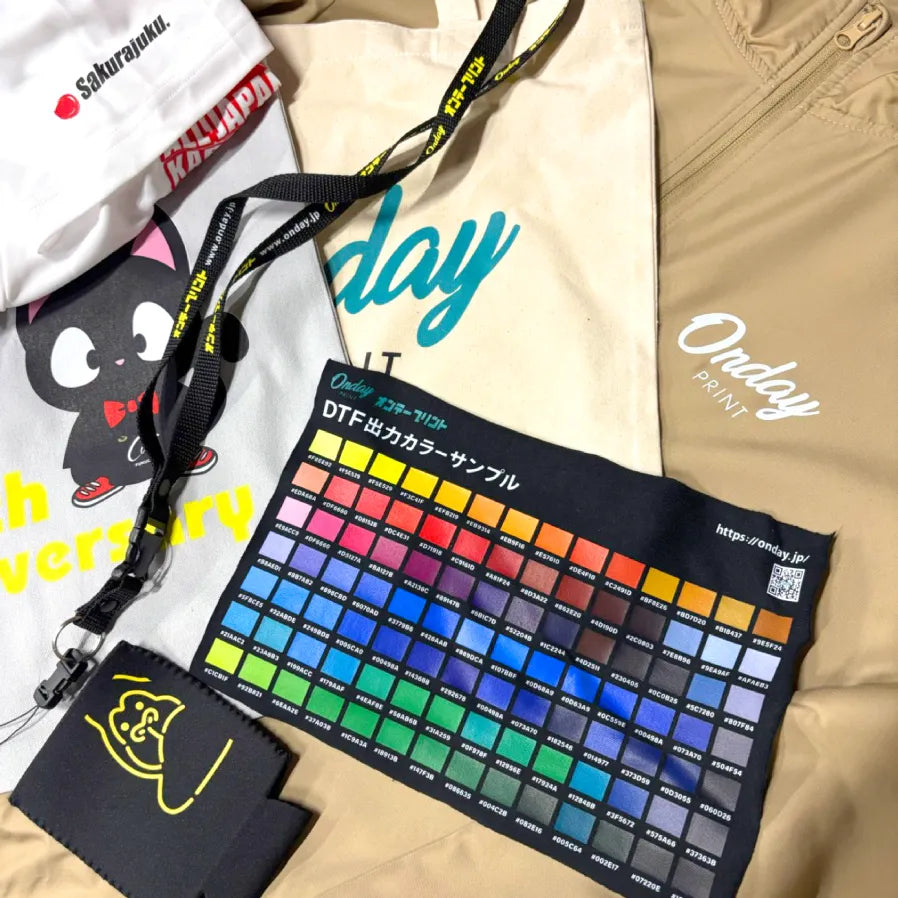 DTFプリント（小ロット・多色デザイン向け）