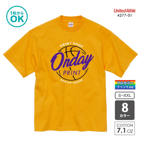 4277-01 オープンエンド ラギッド Tシャツ｜United Athle｜オリジナルTシャツ