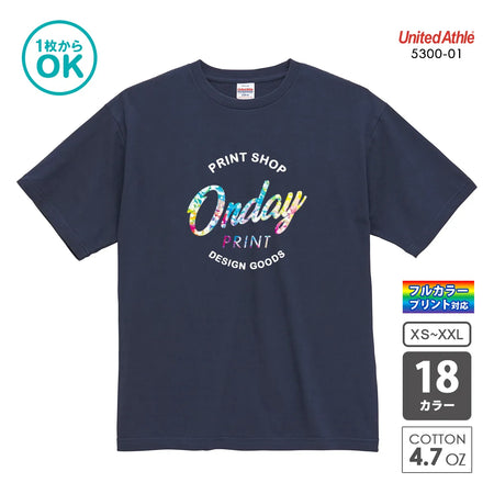 5300-01 レギュラー フィット Tシャツ｜United Athle｜オリジナルTシャツ