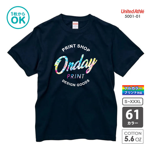 5001-01 ハイクオリティー Tシャツ ｜United Athle｜オリジナルTシャツ