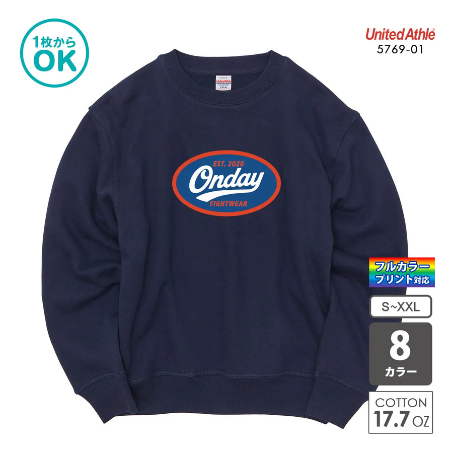 5769-01 ヘヴィーウェイト クルーネック スウェット（裏パイル）｜United Athle｜オリジナルトレーナー