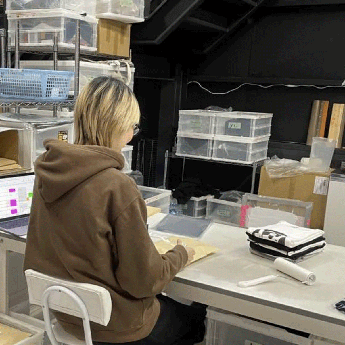 仕上がりを整える梱包作業とスピーディーな発送